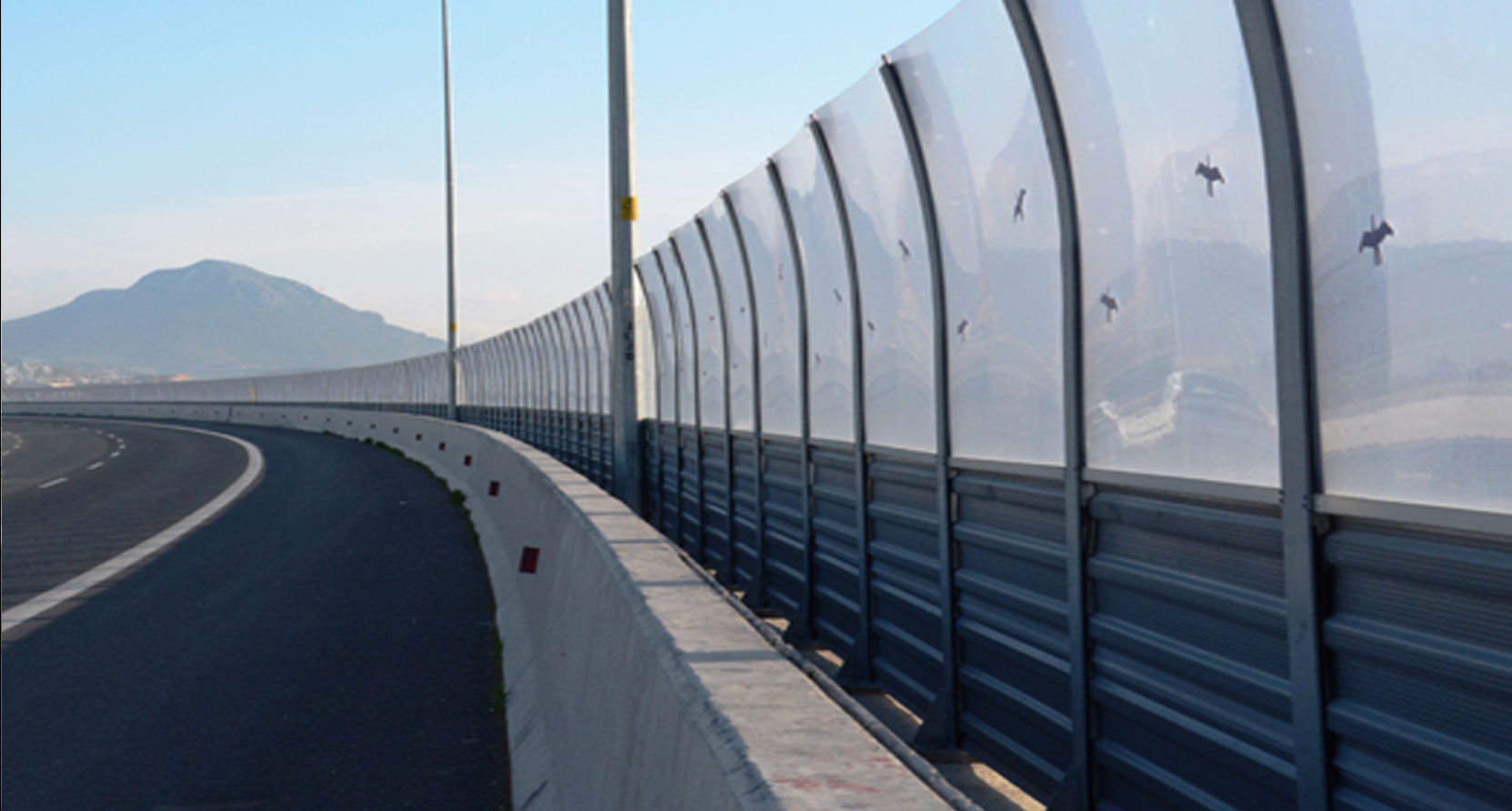 Izmir-Istanbul Highway Bornova Viaduct Noise Barrier